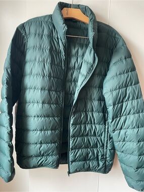 Muji Teal Puffer Jacket